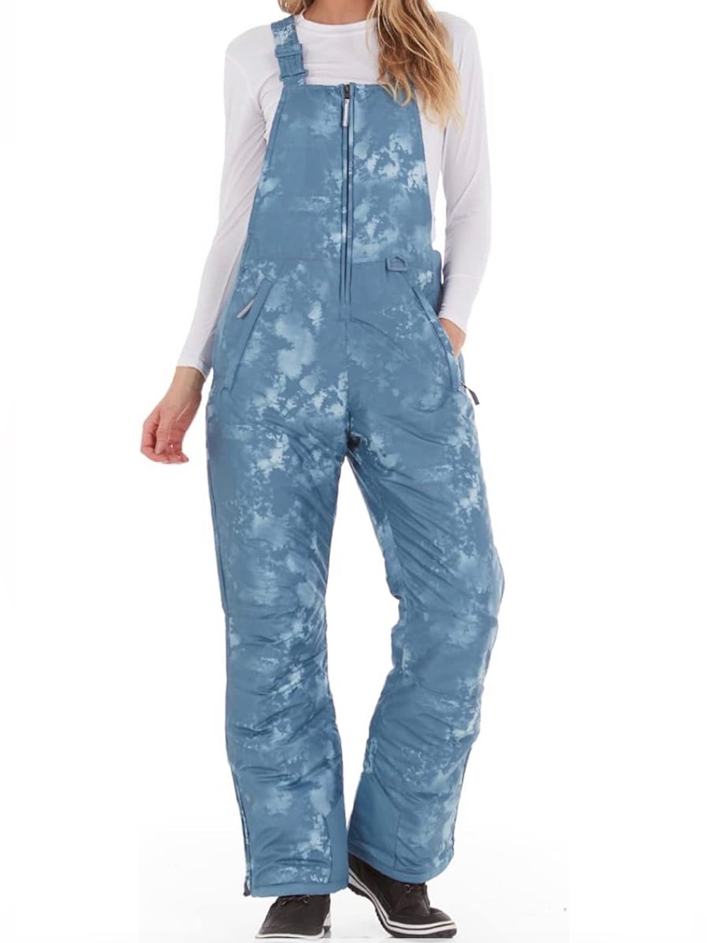 Arctic Quest Ski Snow Bibs Insulated Water Resistant Overalls Snowboarding Pants